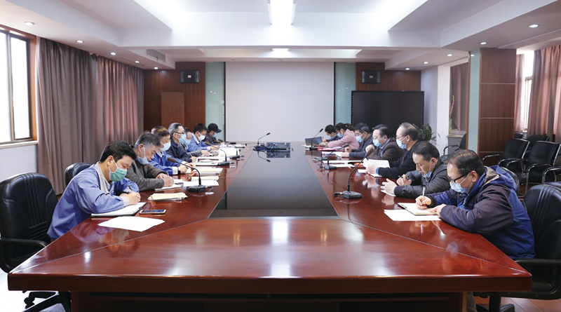 图为2020年党建事情专题集会